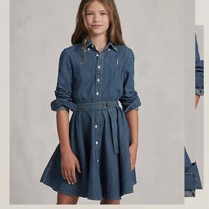 Girls denim Ralph Lauren dress